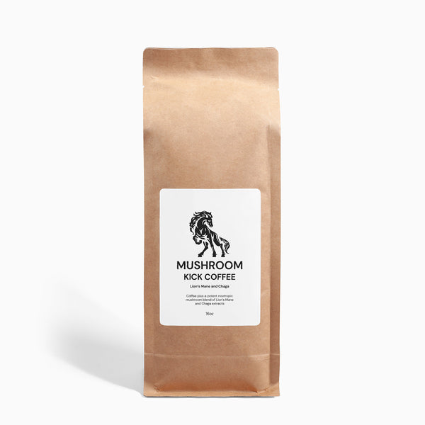 Mushroom Coffee Fusion - Lion’s Mane & Chaga 16oz