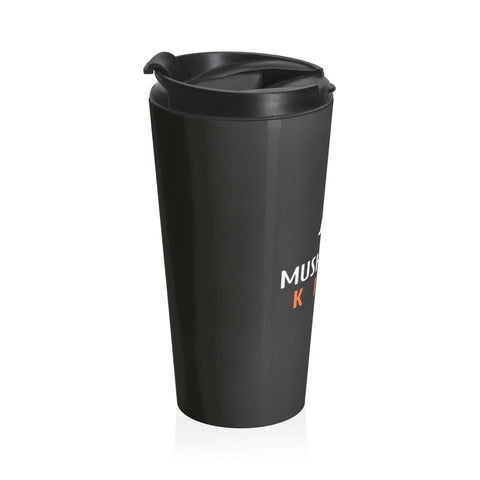 Mushroom Kick Stainless Steel Travel Mug