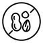 Allergen free icon