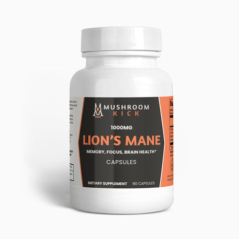 Lion's Mane Mushroom Capsules - 1000MG