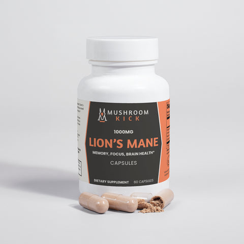 Lion's Mane Mushroom Capsules - 1000MG