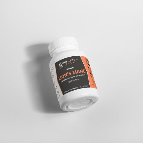 Lion's Mane Mushroom Capsules - 1000MG