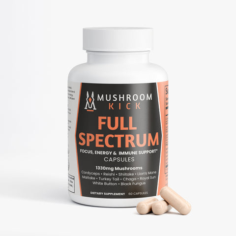 Full Spectrum 10X Mushroom Complex Veggie Capsules