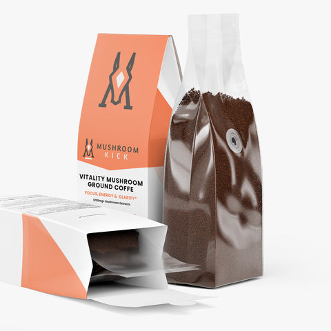 Vitality Mushroom Coffee (Medium Roast)